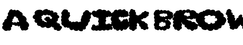 Preview of cloudstorm Regular font