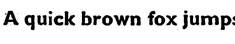 Preview of CMDestroy Medium font