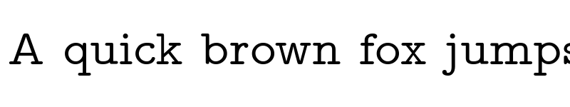 Preview of CMU Typewriter Text Variable Width Medium font