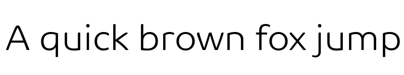 Preview of Co Text Light font