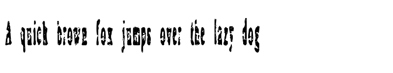 Preview of Coagulate Regular font