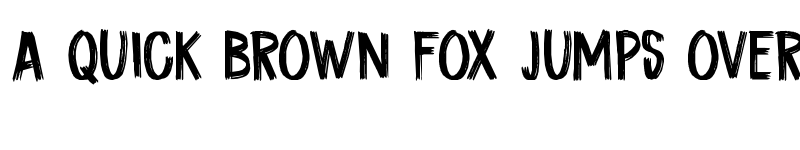 Preview of Coal Brush Regular font