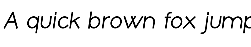 Preview of Coamei Bold Italic font