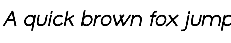 Preview of Coamei Extra-Bold Italic font