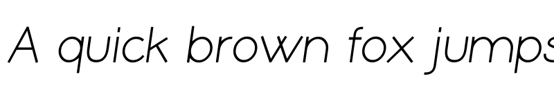 Preview of Coamei Regular Italic font