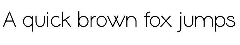 Preview of Coamei Regular font