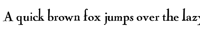 Preview of Cock Regular font