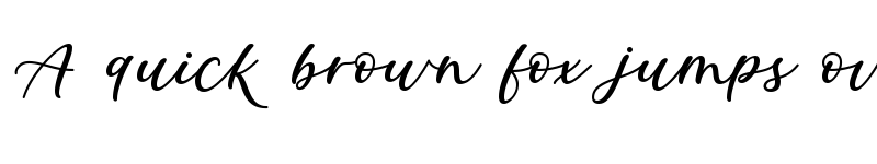 Preview of Cocktails Regular font