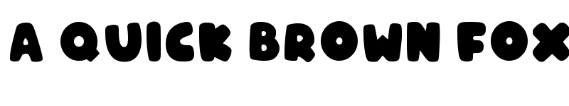 Preview of Coco Bubble Regular font