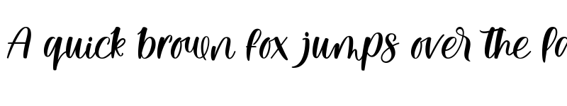 Preview of Cocoa Butter Regular font