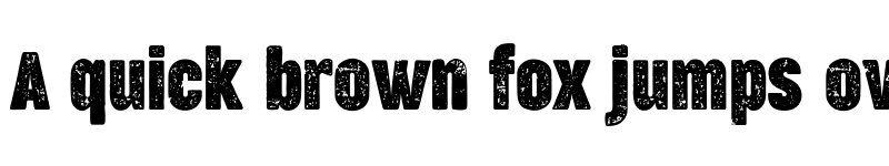 Preview of Cocogoose Compressed Trial Letterpress font