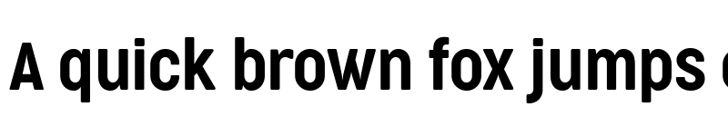 Preview of Cocogoose Condensed Trial Semilight font