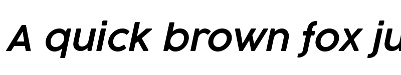 Preview of Cocogoose Pro SemiLight Italic font