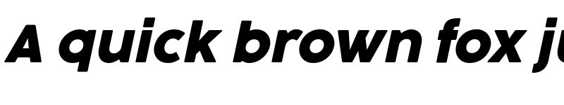 Preview of Cocogoose ProTrial Bold Italic font