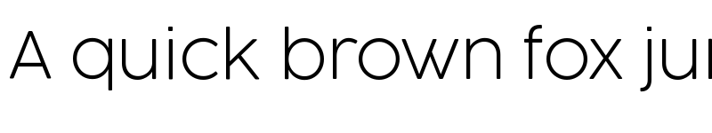 Preview of CocogooseProTrial Ultralight font