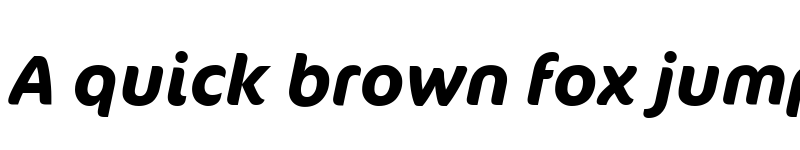 Preview of Cocon W04 Bold Italic font