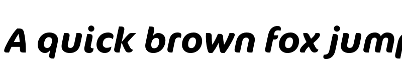 Preview of CoconPro BoldIta font