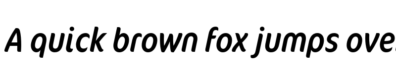 Preview of CoconPro ItaCond font