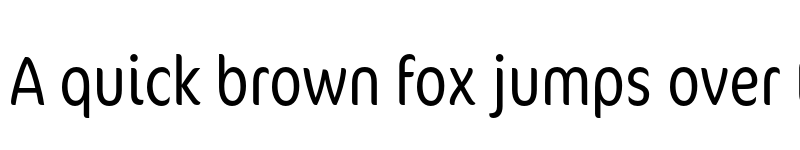 Preview of CoconPro LightCond font