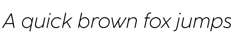 Preview of CocoSharp Trial Light Italic font