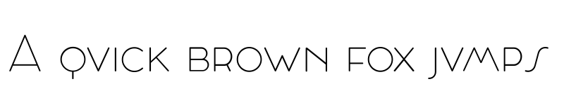 Preview of Cocosignum Maiuscoletto UltraLight font
