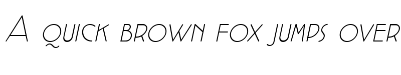 Preview of Cocotte Alternate UltraLight Italic font