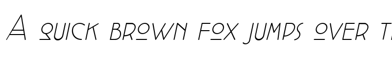 Preview of Cocotte UltraLight Italic font