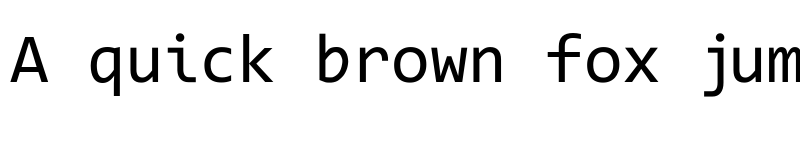 Preview of Code New Roman Regular font