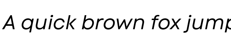 Preview of Code Next-Trial Regular Italic font