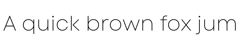 Preview of Code Next-Trial Thin font