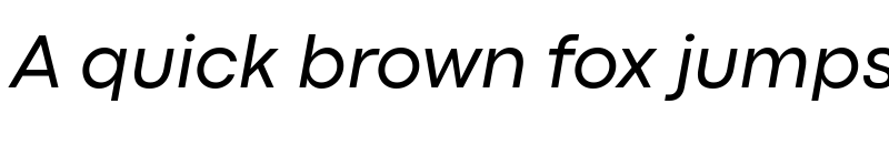 Preview of Codec Pro Italic font