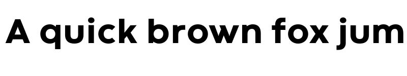 Preview of Codec Warm Trial ExtraBold font