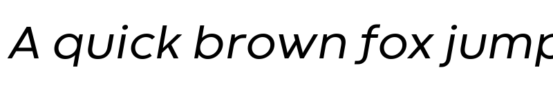 Preview of Codec Warm Trial Italic font