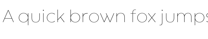 Preview of Codec Warm Trial Thin font