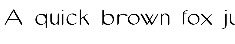 Preview of cofley extralight font