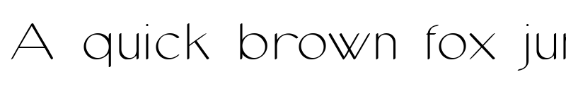 Preview of cofley thin font