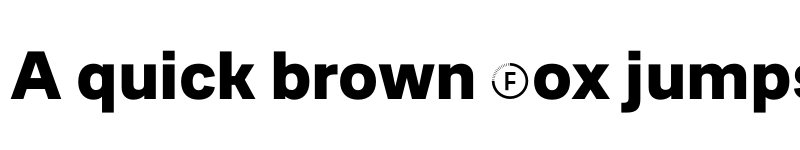 Preview of CoFo Sans Black font