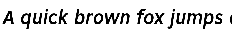 Preview of Cogito Bold Italic font