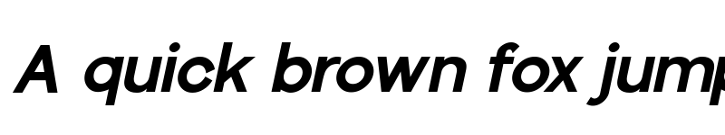 Preview of Colasta Bold Italic font