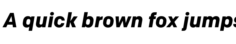 Preview of Colfax Bold Italic font