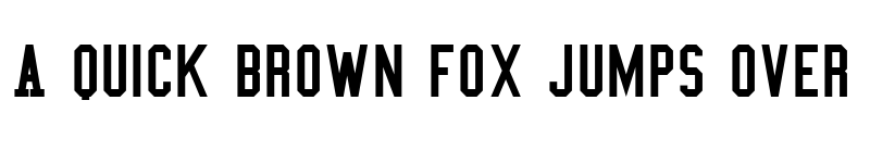 Preview of College Condensed Regular font