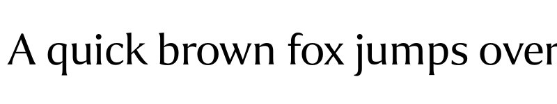 Preview of Collier Light font