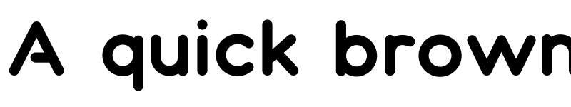 Preview of ColorTube Regular font