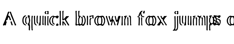 Preview of Colour Brush Regular font