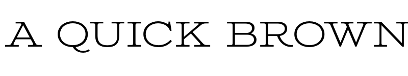 Preview of Columbia Titling Light font