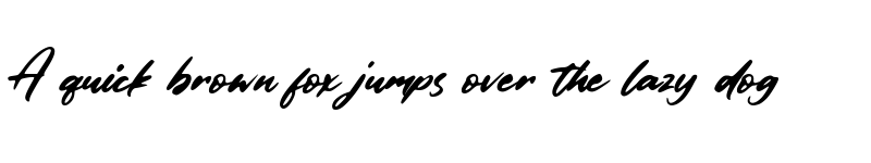 Preview of Columbian Regular font