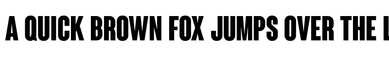 Preview of Coluna Condensed Bold font