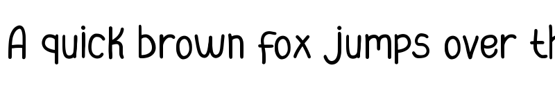 Preview of COMALIA Regular font