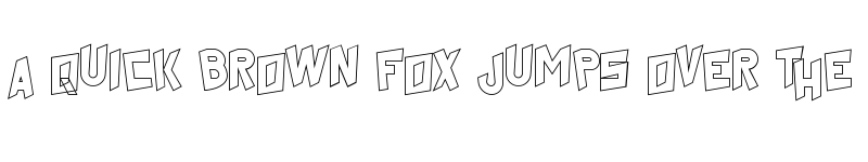 Preview of Comedy Buddy Demo Outline font