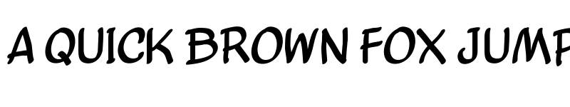 Preview of Comic Balloon New Regular font